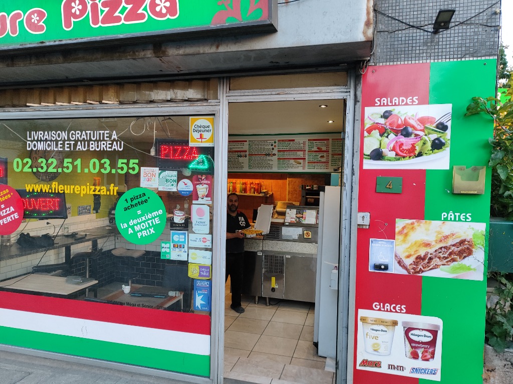 F'leure Pizza devanture