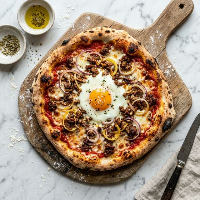 Pizza Bolognaise